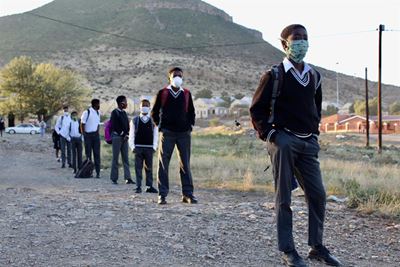 Learners return to new normal