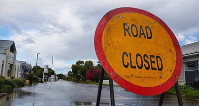 Rain, strong winds were reasons for high water