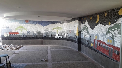 Mosaic beautifies Thembalethu clinic