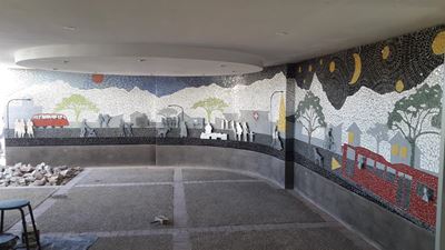 Mosaic beautifies Thembalethu clinic