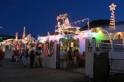 Street takes Christmas very seriously