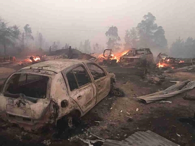 Eight die in Karatara fire