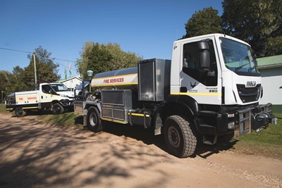 Fire trucks for Harkerville