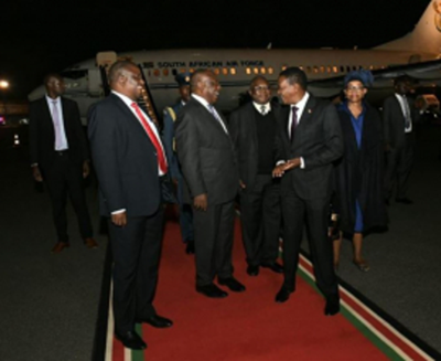 President Ramaphosa in Kenya