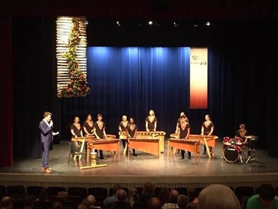 Glenwood's marimba band wins at festival in Europe