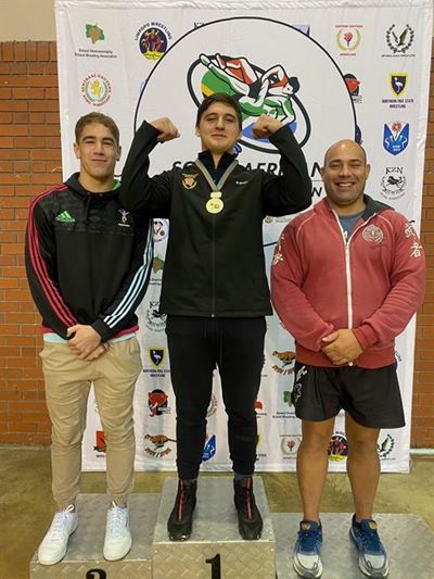 Wrestling history made in George