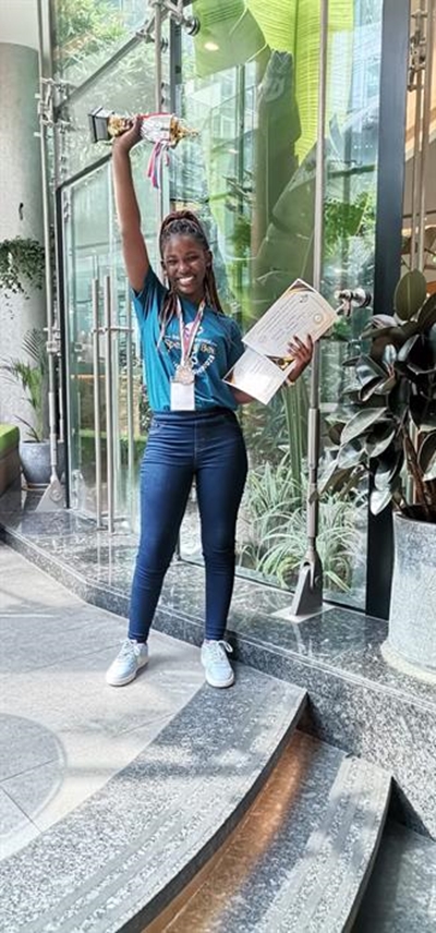 Spelling whizz shines at Intercontinental Spelling Bee