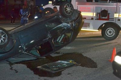 Accident on Louis Fourie near Heiderand Mall