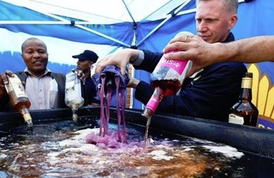Cape Town destroys nearly 17,000 bottles of alcohol