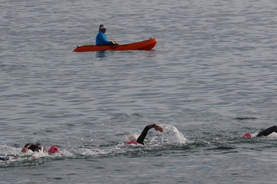 Ironman participant dies during swimming section of race 