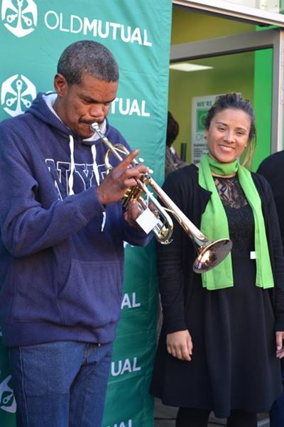 Nuwe trompet vir blokfluitspeler