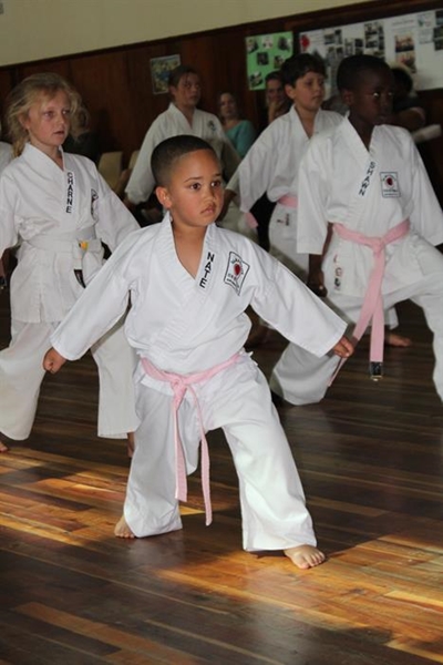 Karateka tickled pink
