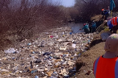 Communities join scientist to clean up filthy Joburg river
