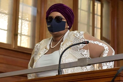 Dudu Myeni wants to plead guilty to charges of outing ‘Mr X’ at Zondo commission