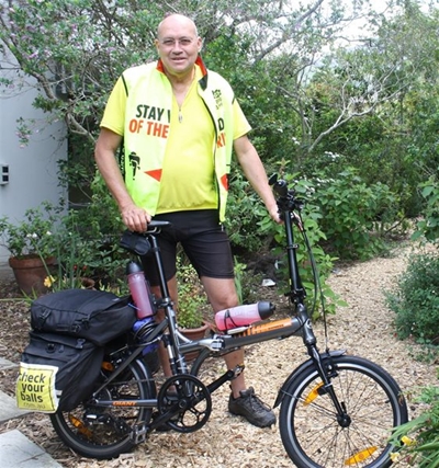 Cycling for XXY Syndrome awareness