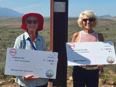 A thousand thank you's for 1 000 pilgrims