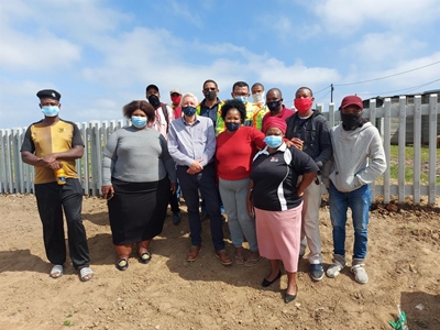 Thembalethu Cemetery fenced for security and respect