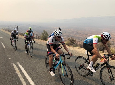 Oudtshoorn-fietsryers pronk