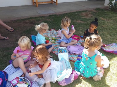 Teddy bears have their picnic