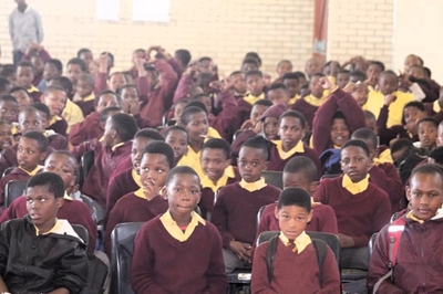 Tyholora Primary launches “Boys to Men” programme with inspiring messages