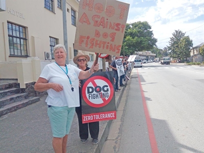 Protesters picket for animal rights