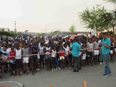 Children enjoy fun run in Thembalethu