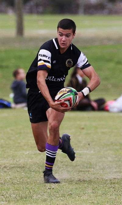 Darren Fortuin skitter vir Kwaggas teen Stellenberg