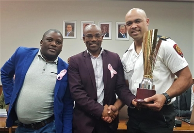 Honour for tough firemen