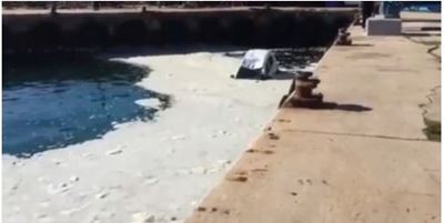 Car rolls into sea in Hermanus harbour
