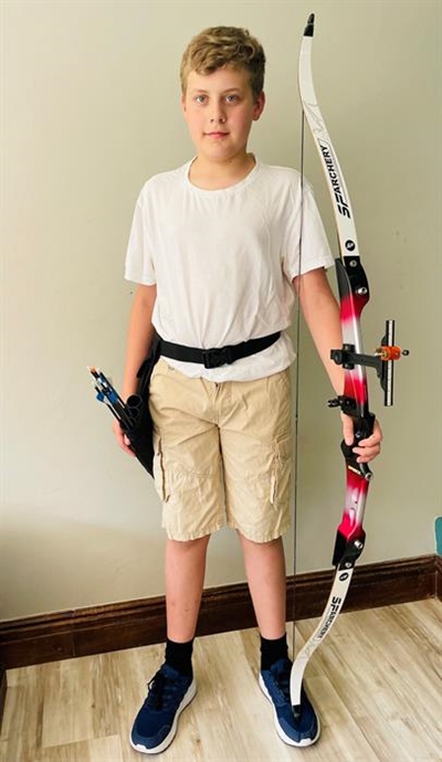 Young archer wins bronze