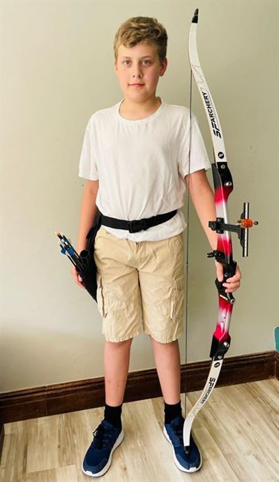 Young archer wins bronze