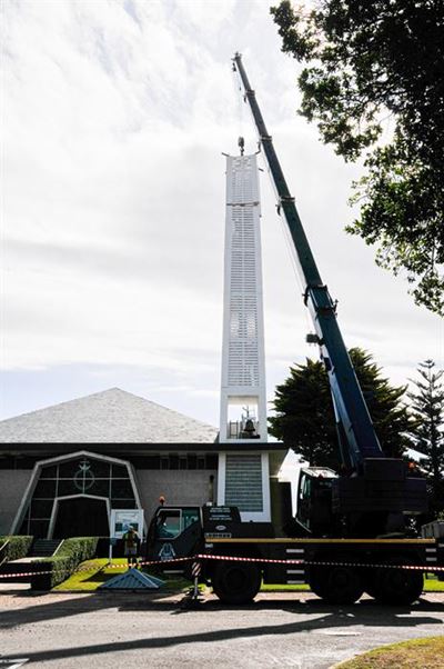 Kerk spog met nuwe kerktoring