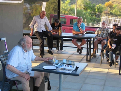 Book launched in De Rust