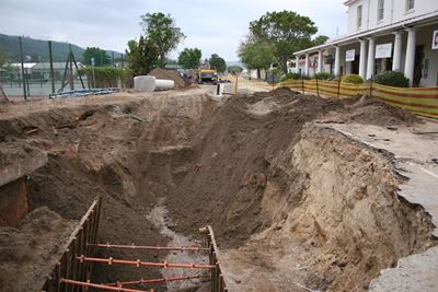 Roadworks leave Knysna in the dark