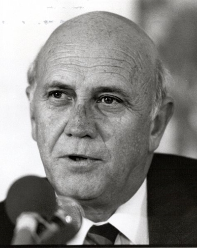 FW de Klerk’s funeral will be a private ceremony for family only