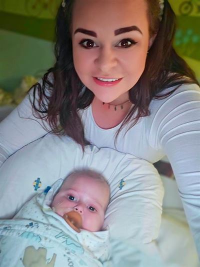 Juván’s miracle moment in his mother’s arms