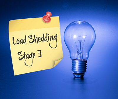 Stage 3 load shedding implemented