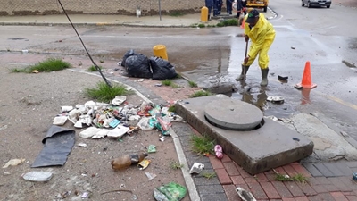 Illegal Dumping causes flooding 