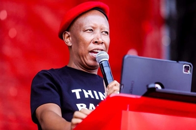 Malema asks if Mchunu and Cele are being investigated for Matlala tender