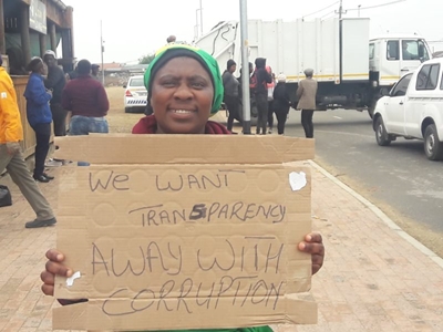 Service delivery march