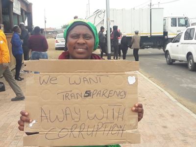 Service delivery march