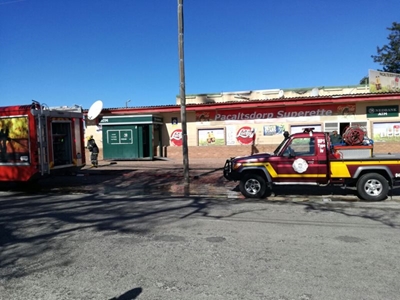Brand in Pacaltsdorp
