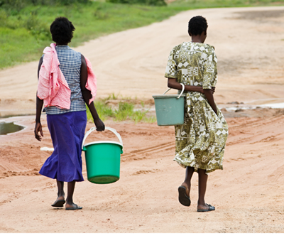 Millions in rural communities still walk an average of 6km daily to collect water