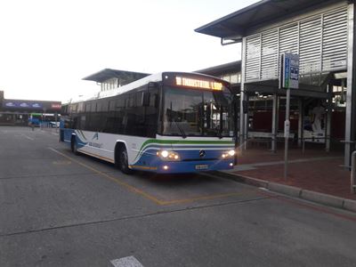 All smiles as bus service resumes