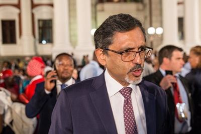 Ebrahim Patel sworn in as MP just hours before Cabinet reshuffle