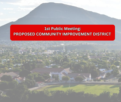 Public meeting notice: Establishing a CID for Graaff-Reinet