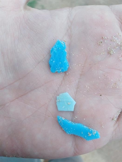 More Nurdles found on Witsand main beach