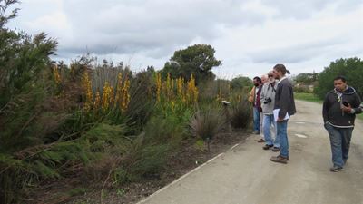Botanical garden now gives guided tours