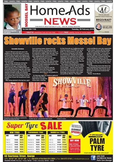Mossel Bay Home Ads News