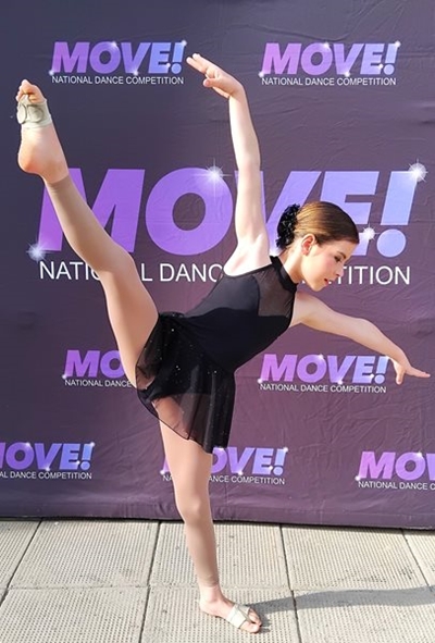 Young local dancer makes her mark at national competition